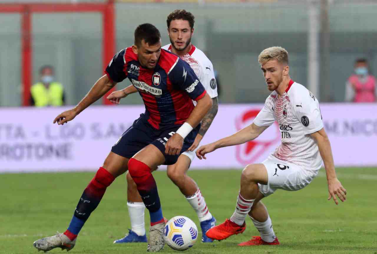 LIVE Crotone-Milan (Getty Images)