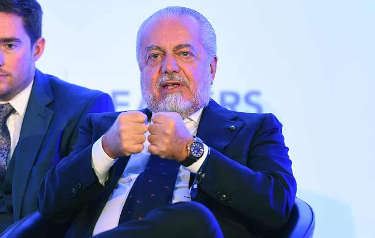 De Laurentiis in contatto con la UEFA (Getty Images)