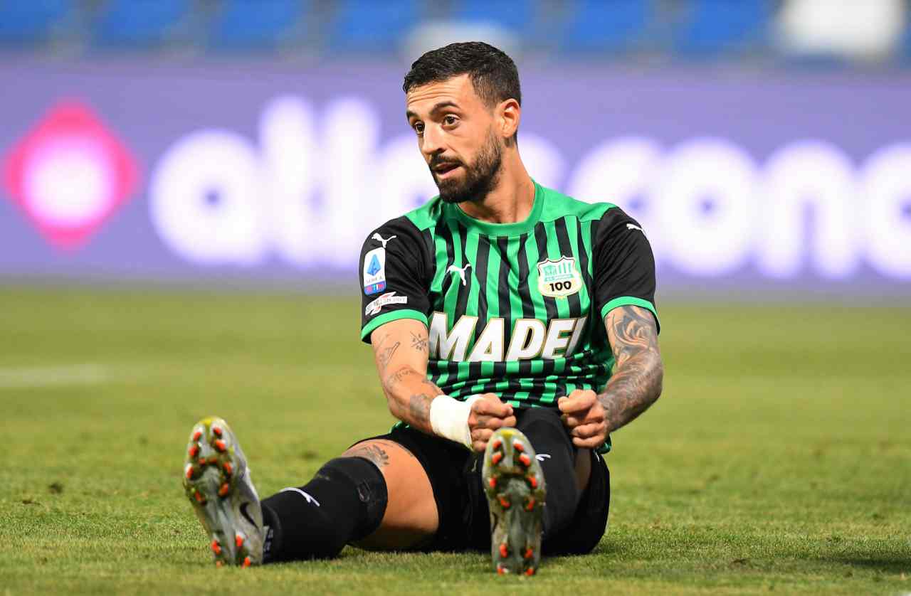 caputo tiri sassuolo 