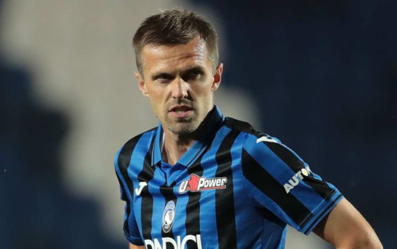 Ilicic torna a Bergamo, lo striscione dei tifosi (Getty Images)