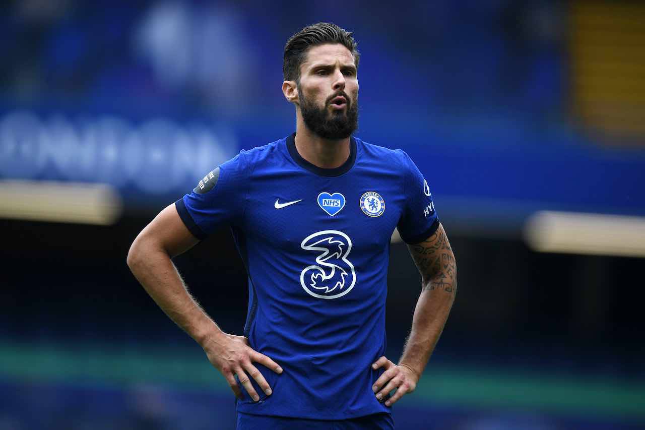 Giroud lascia il Chelsea a gennaio: occasione per Inter, Lazio e Juventus