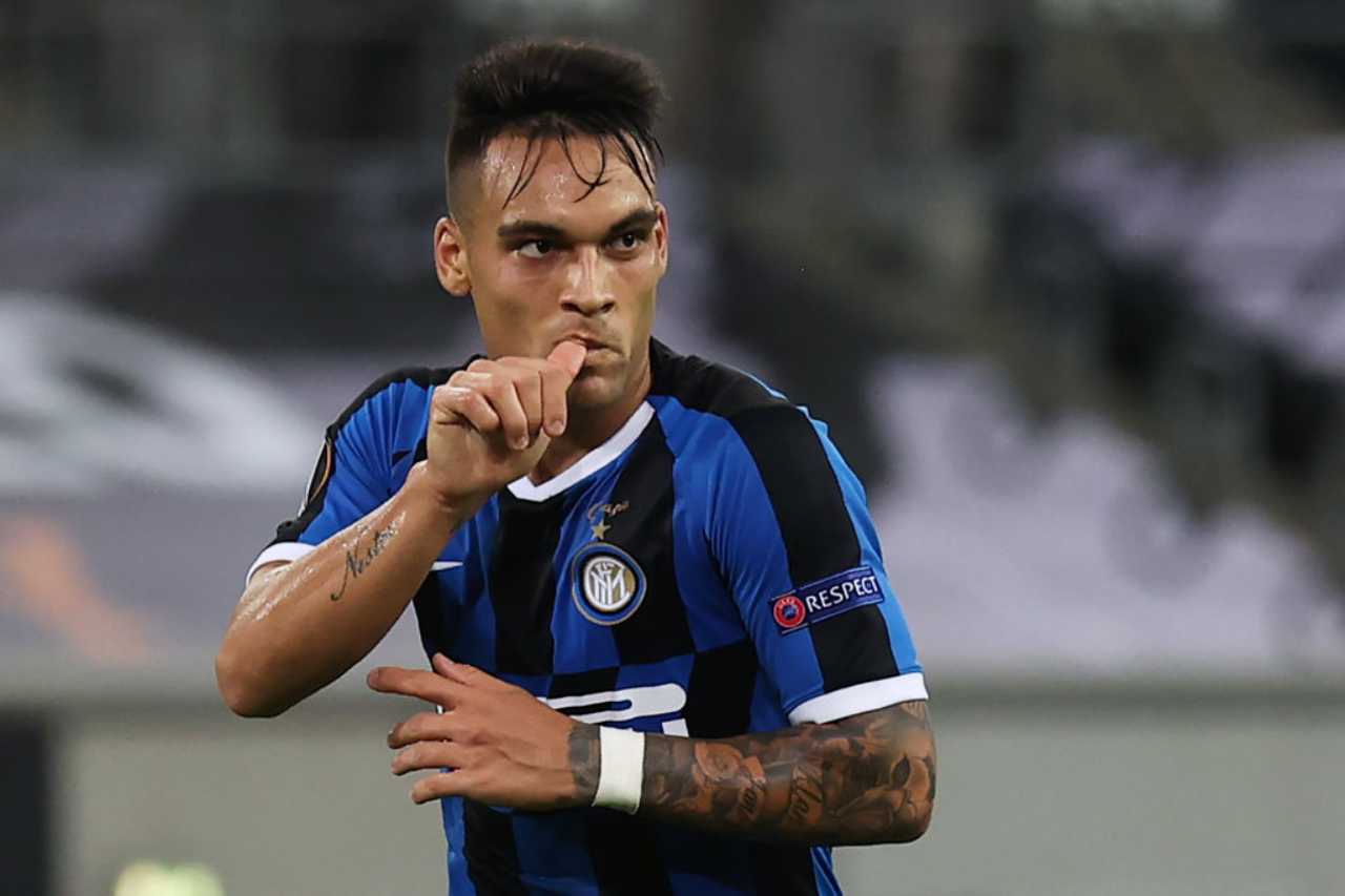 Lautaro Martinez, smentite voci sull'incontro col Barça (Getty Images)