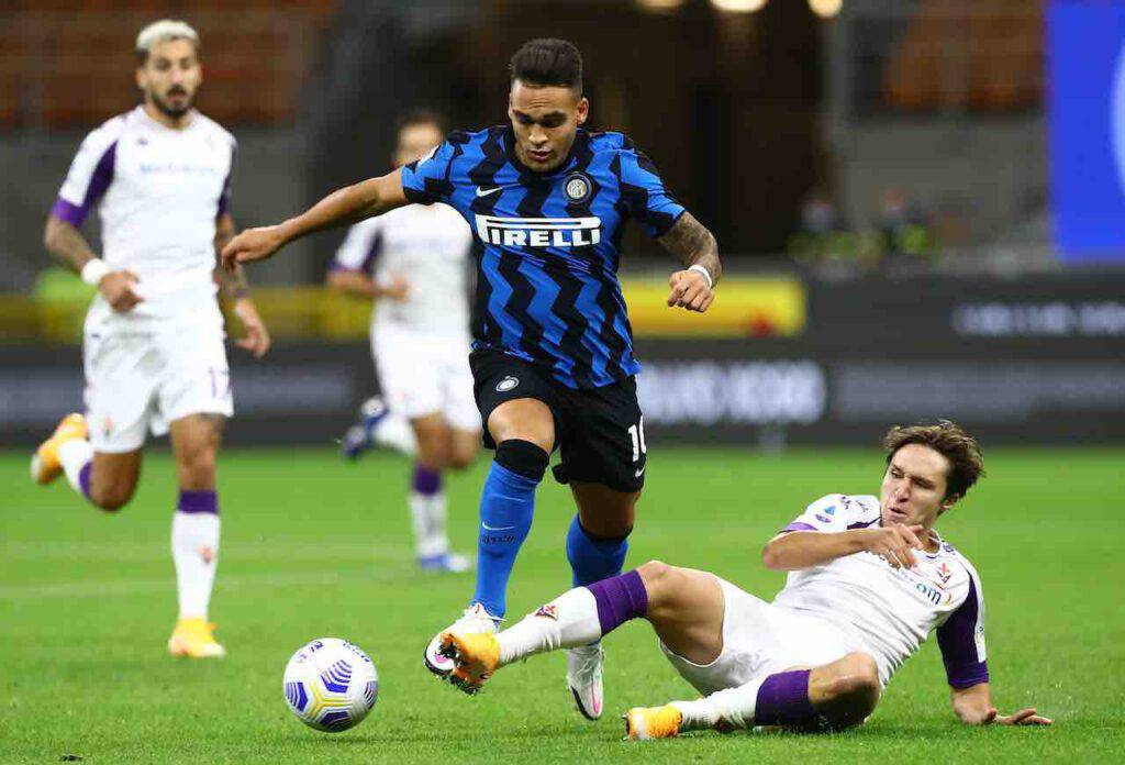 Moviola Inter-Fiorentina, contatto in area (Getty Images)
