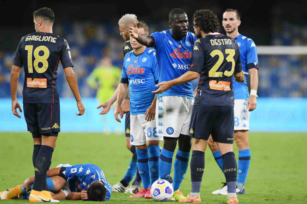 Napoli-Genoa, Gattuso su Koulibaly (Getty Images)