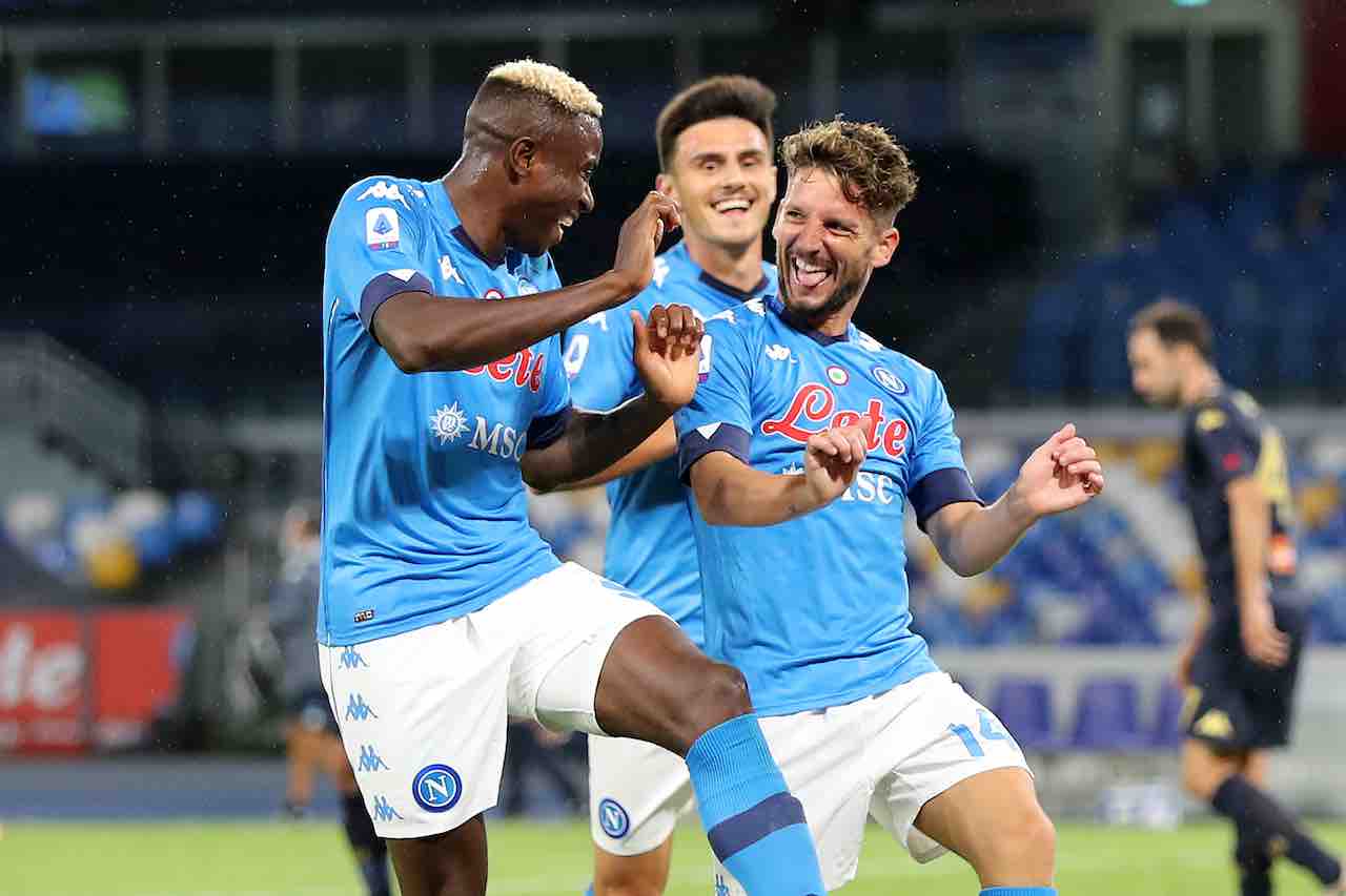 Napoli-Genoa, highlights della sfida (Getty Images)