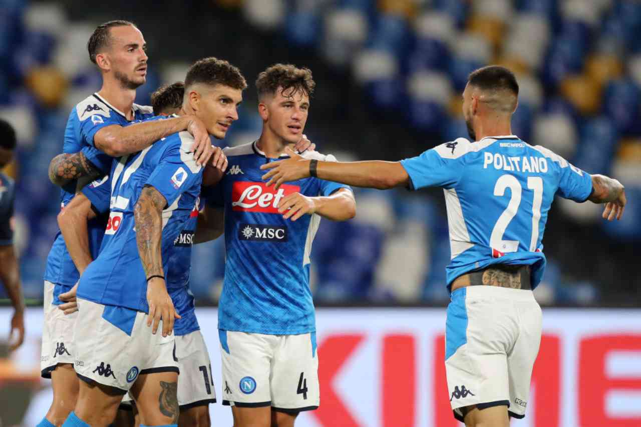 Parma-Napoli, Serie A