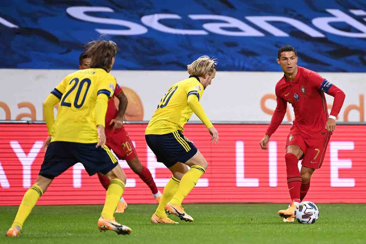 Portogallo, centesimo gol di Cristiano Ronaldo (Getty Images)