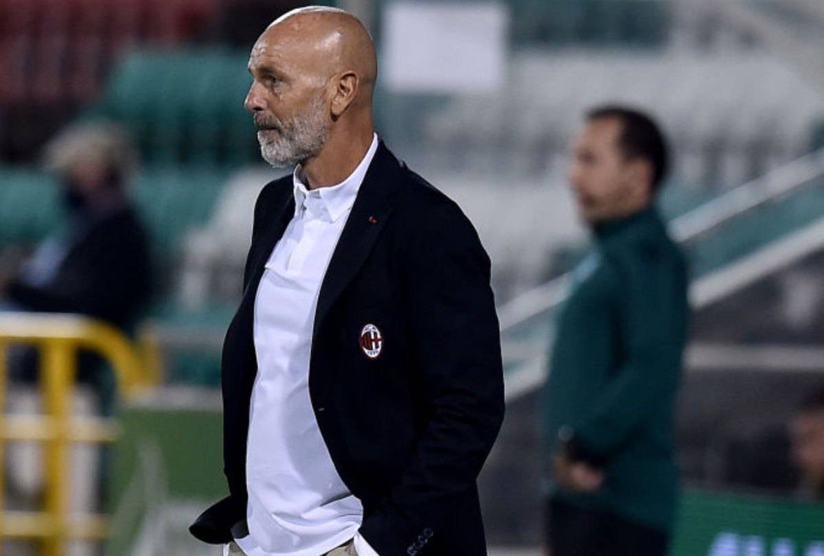 Stefano Pioli parla in conferenza stampa (Getty Images)