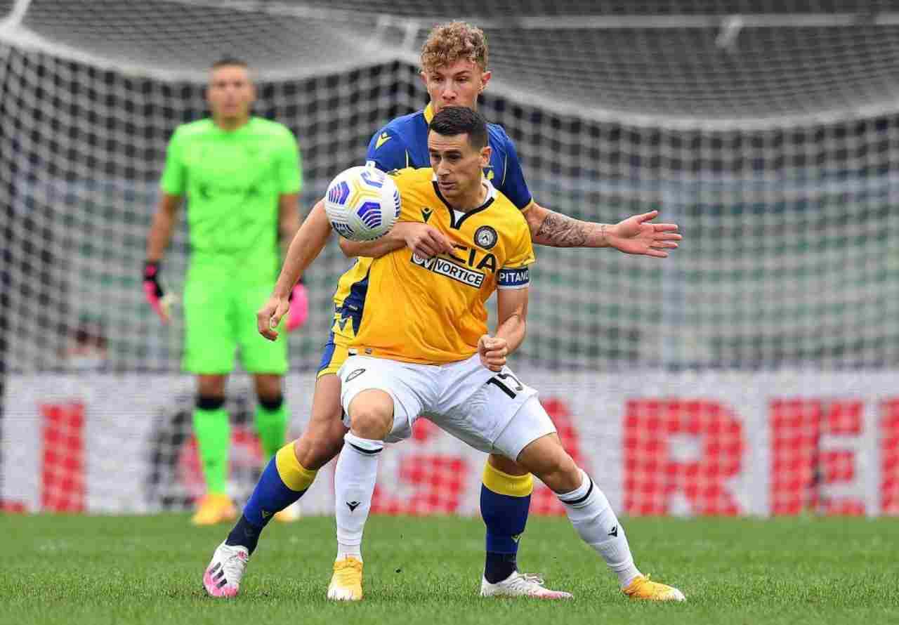 Verona-Udinese, gol e fasi salienti del match (Getty Images) 