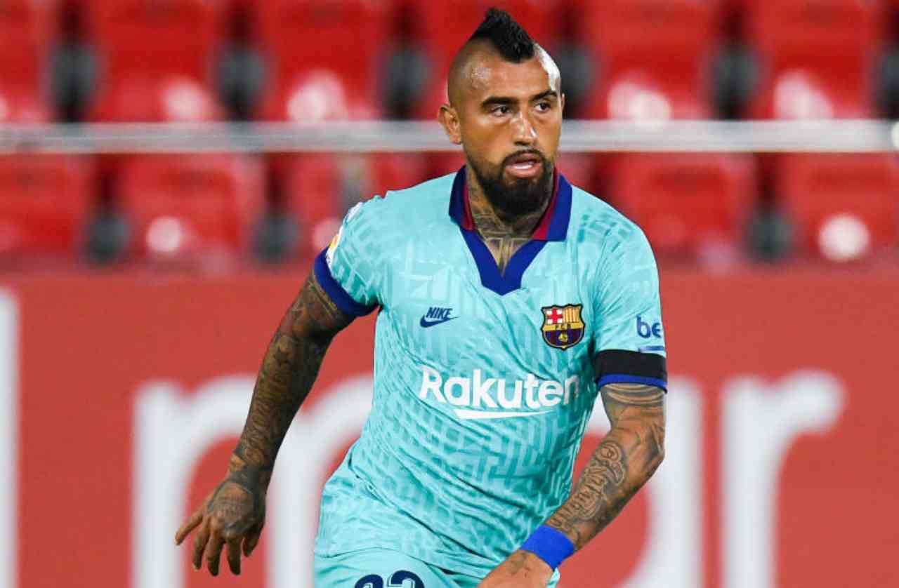 Vidal diretto verso Milano (Getty Images)