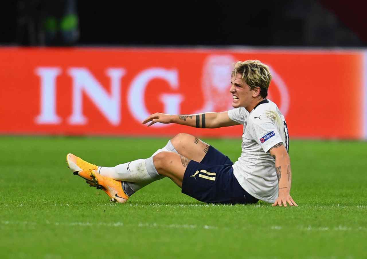 Zaniolo, l'esito degli accertamenti a Villa Stuart (Getty Images)