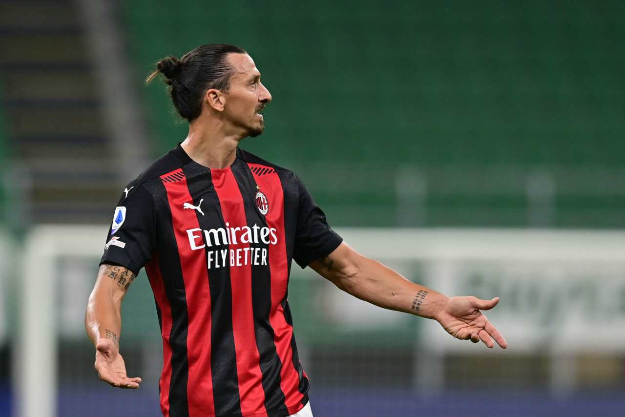 zlatan ibrahimovic positivo al covid post social