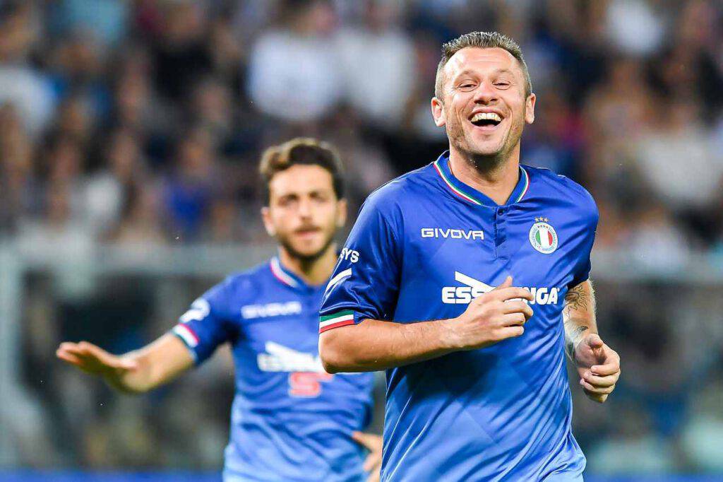 Cassano, altra stoccata a Conte (Getty Images)