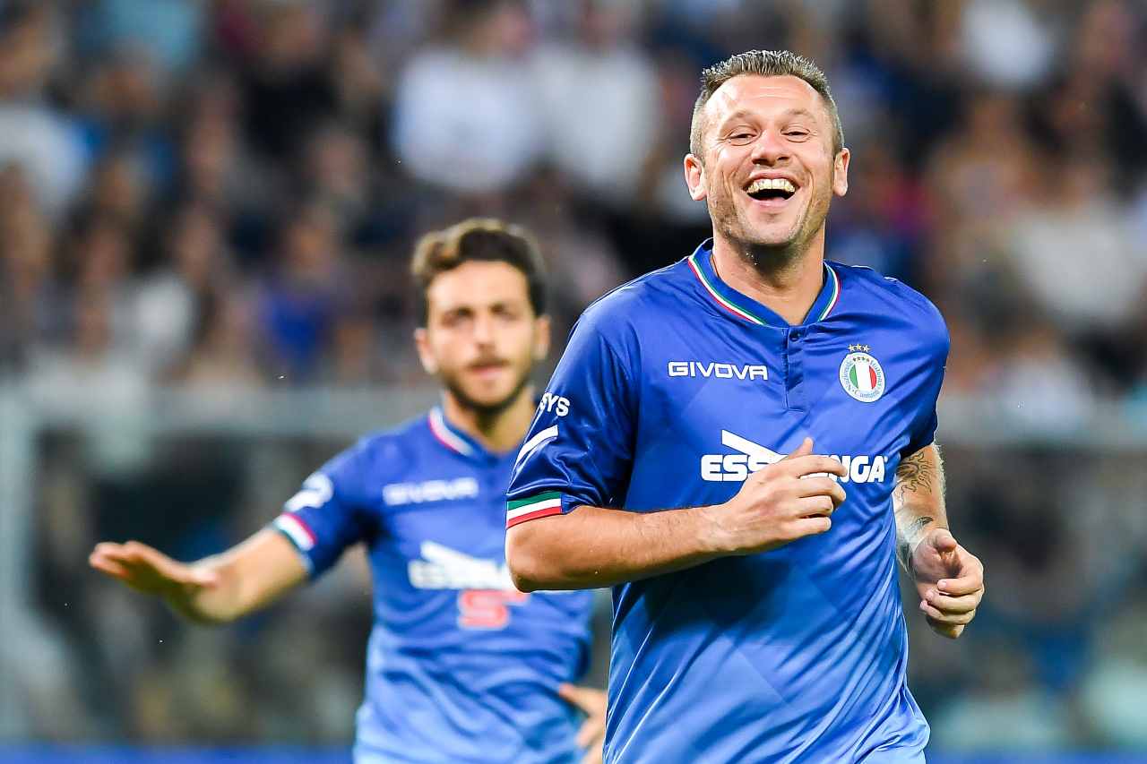 Cassano, altra stoccata a Conte (Getty Images)