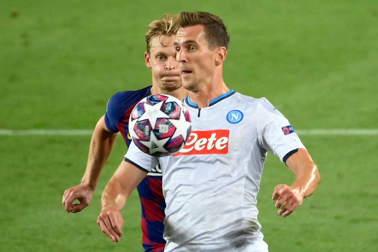 Mercato Napoli, le ultime su Milik