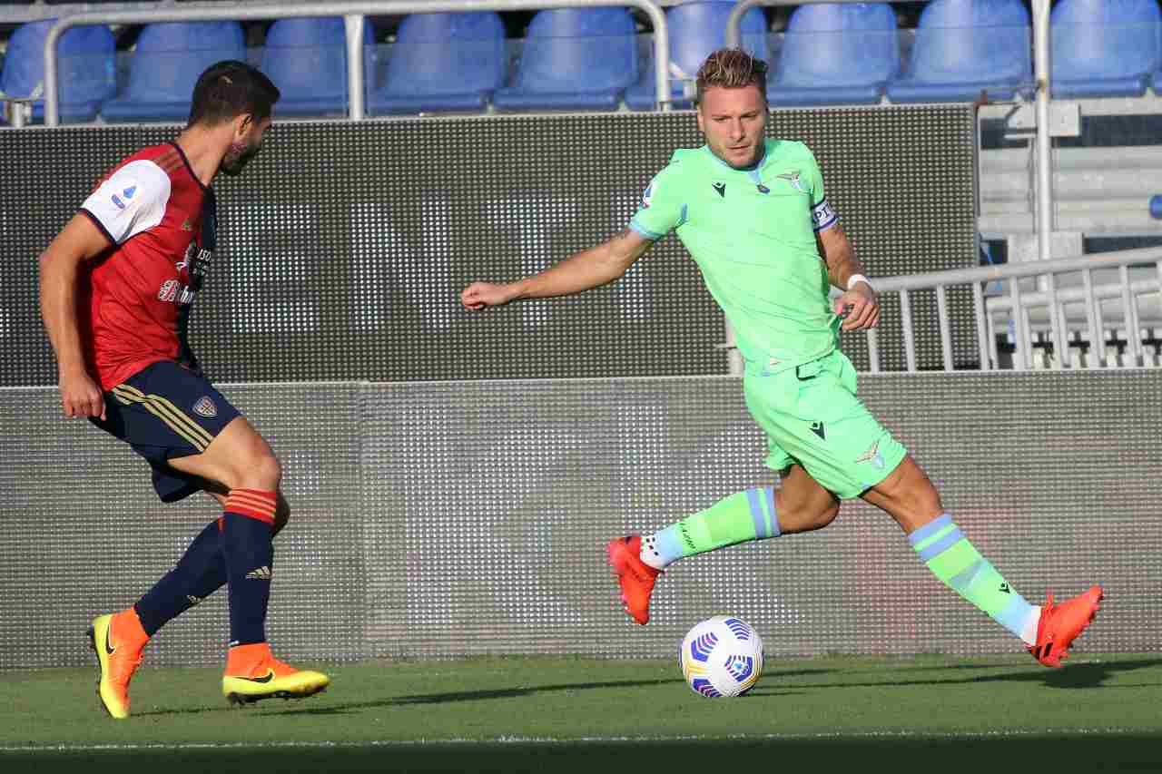 Cagliari-Lazio, highlights Serie A