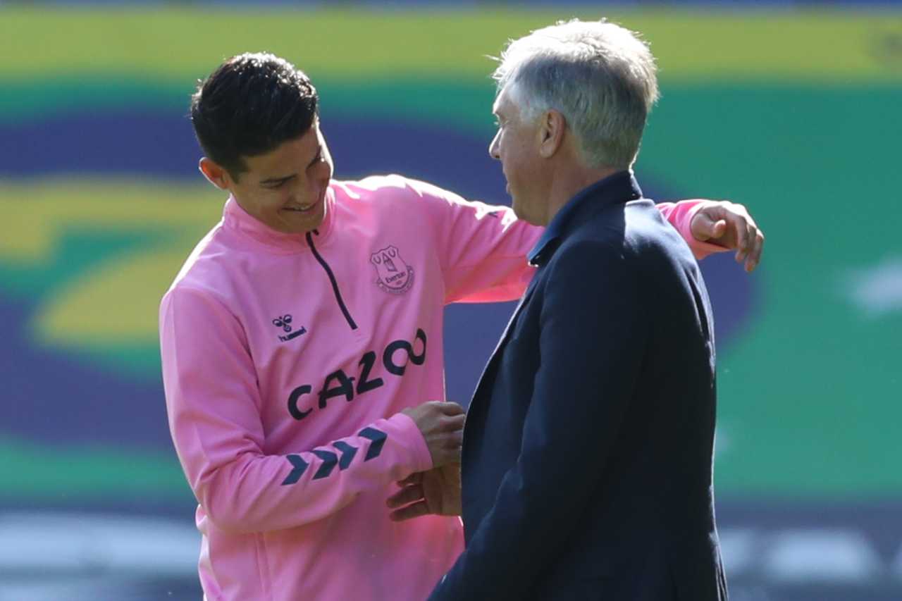 James Rodriguez rivela: "Perché Ancelotti mi ha dato fiducia e Zidane no"