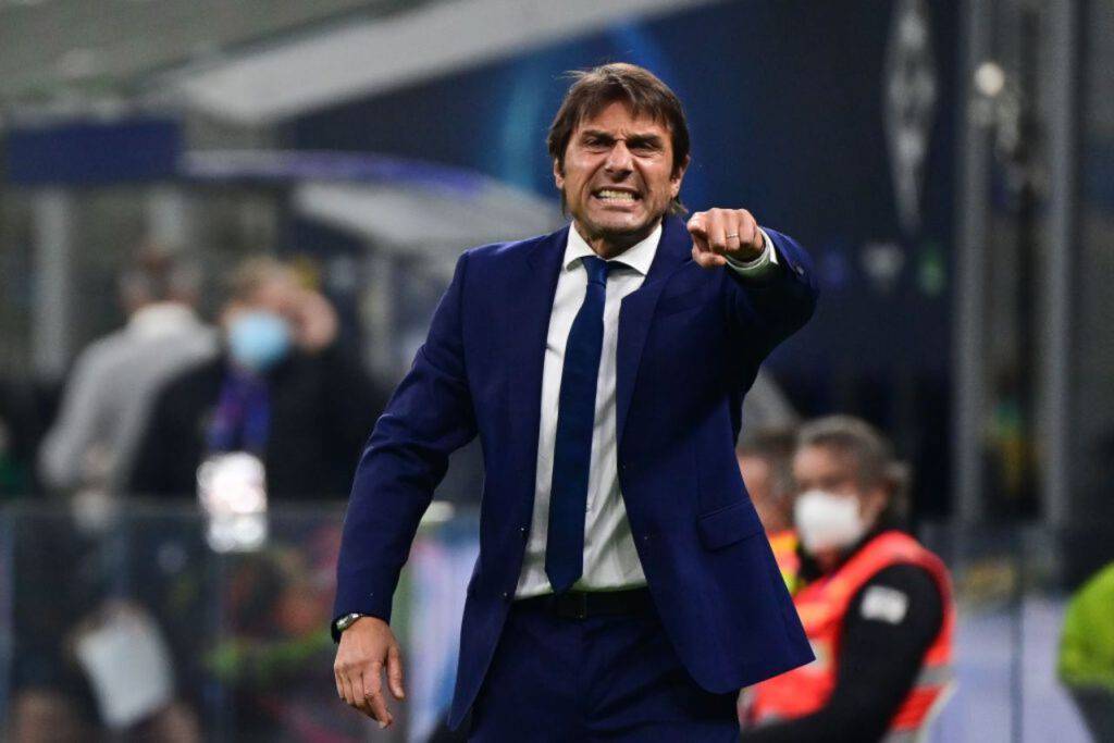 Antonio Conte alla vigilia del match contro l'Atalanta (Getty Images)