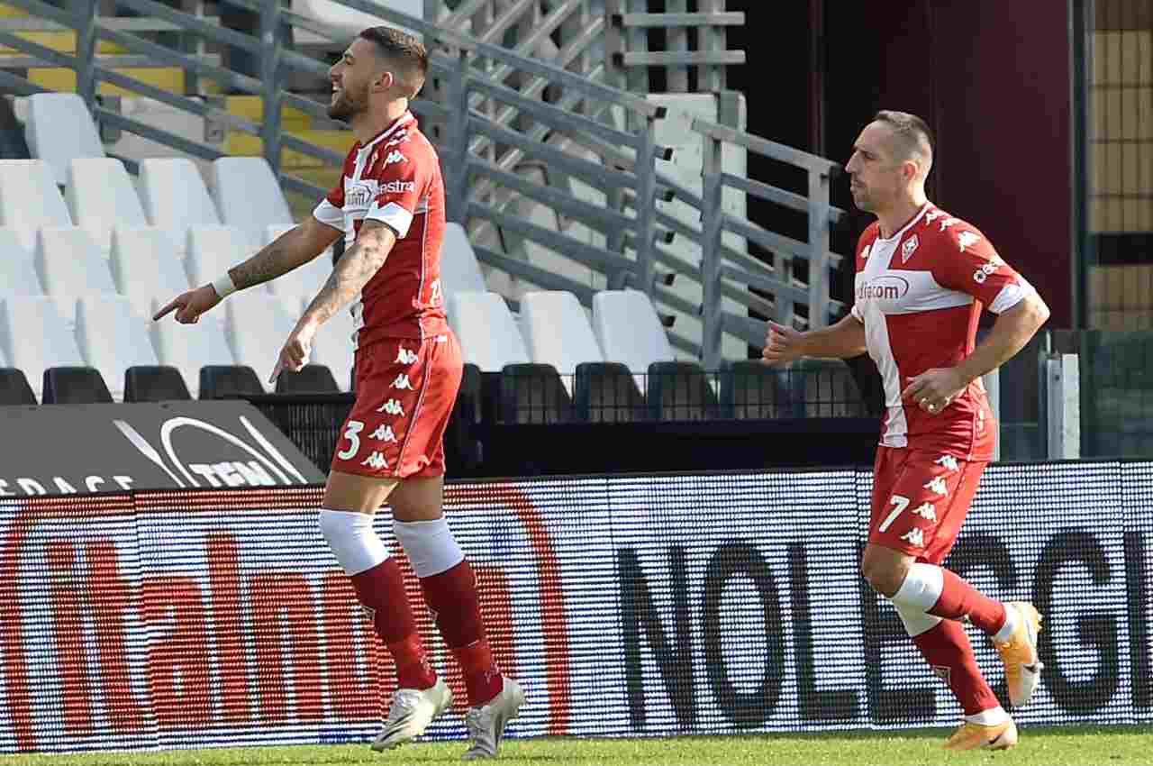 spezia fiorentina gol sintesi partita 