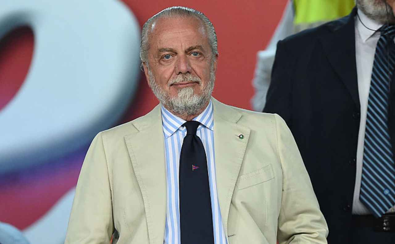 De Laurentiis contro i match tra Nazionali di novembre (Getty Images)