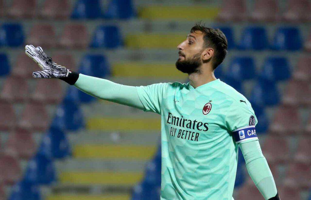 Donnarumma carico per il Derby Inter-Milan (Getty Images)