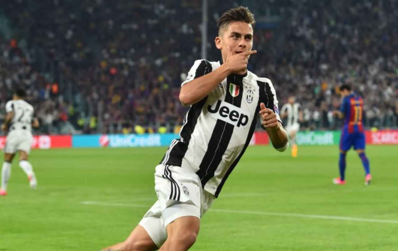 Dybala, a segno nel 2017 contro il Barcellona (Getty Images)