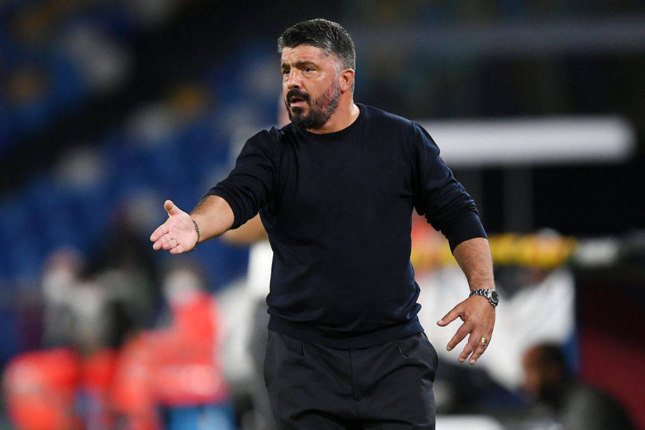 Gattuso Napoli Benevento