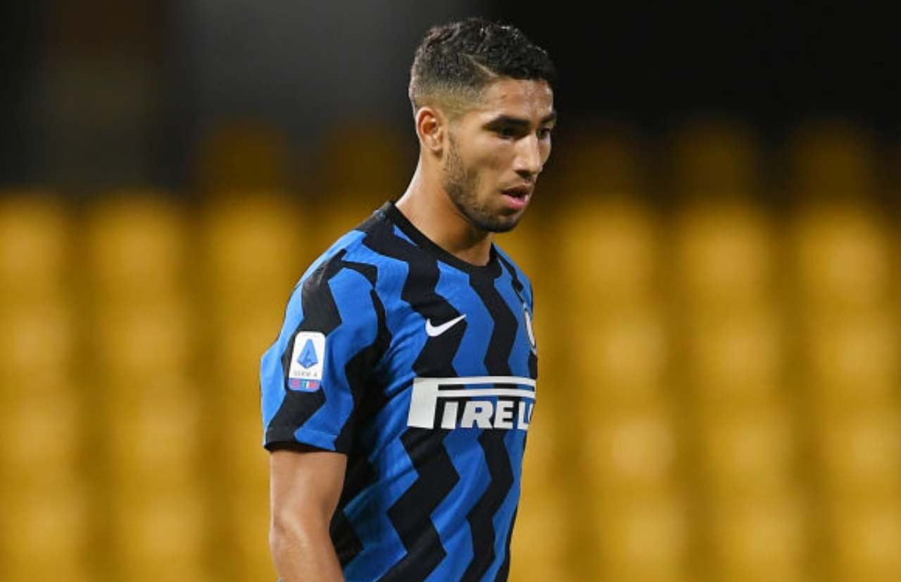 Inter, pronta causa all'UEFA per Hakimi (Getty Images)