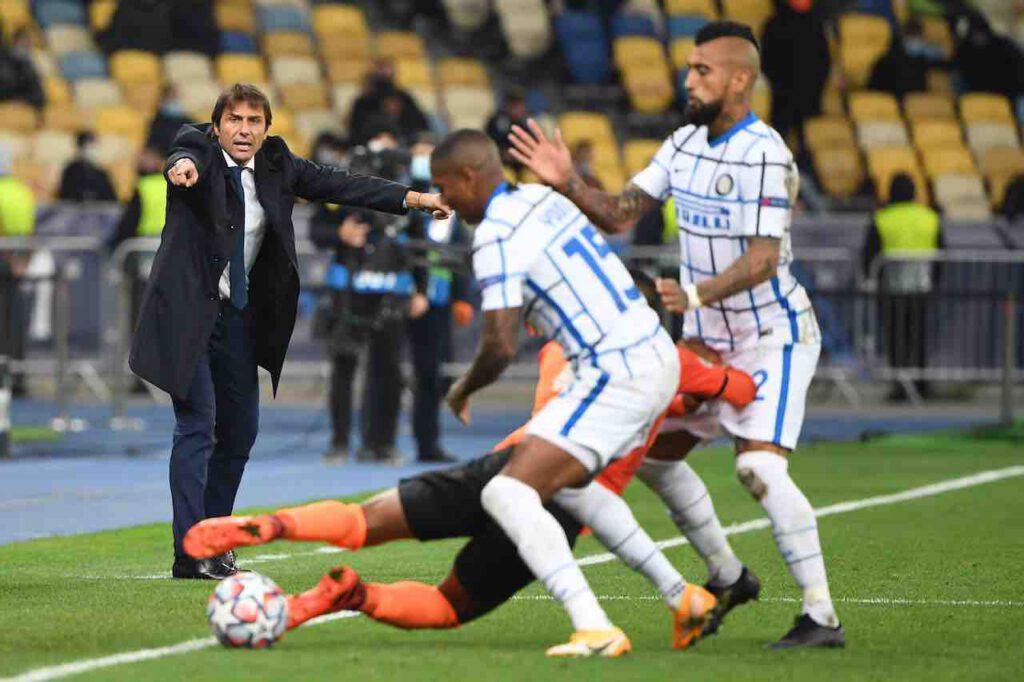 Inter, Conte pareggia contro lo Shakhtar Donetsk (Getty Images)