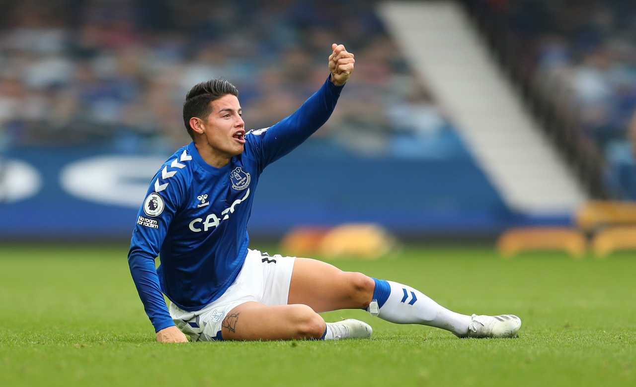 infortunio james rodriguez