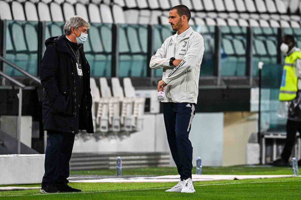 Leonardo Bonucci su Juve-Napoli (Getty Images)