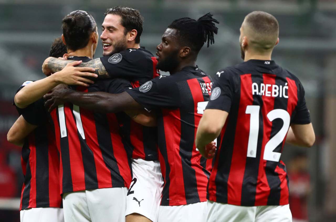 Inter-Milan, Pioli: "Difficile ci sia Rebic, Hauge si sta inserendo bene"