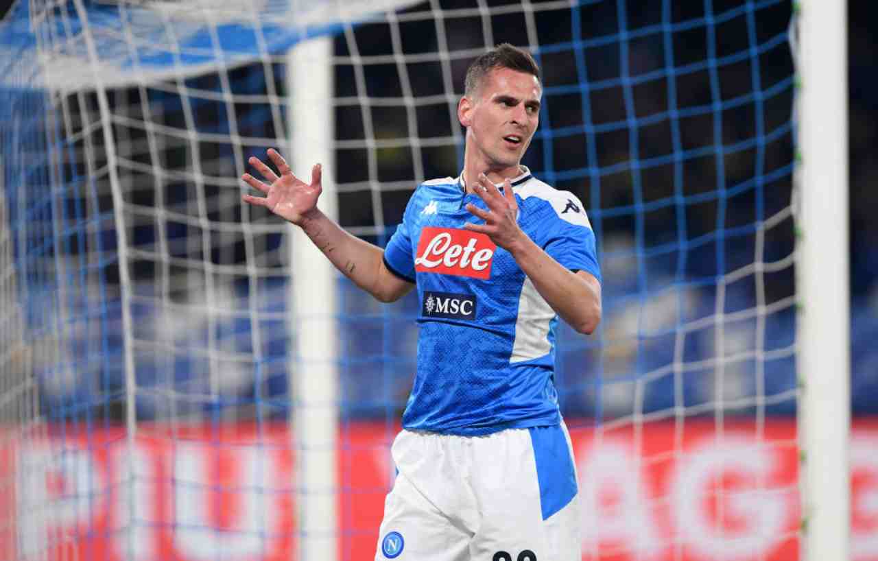 Milik, rispunta l'ipotesi Roma (Getty Images)