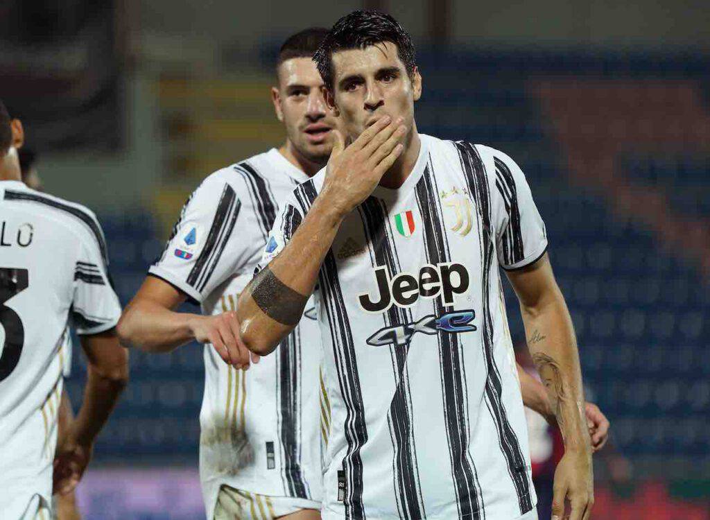 Morata trascina la Juventus all'esordio in Champions League (Getty Images)