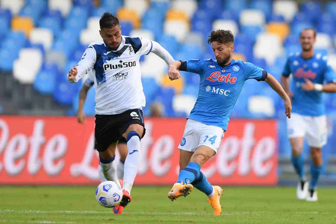 Napoli-Atalanta termina 4-1 (Getty Images)