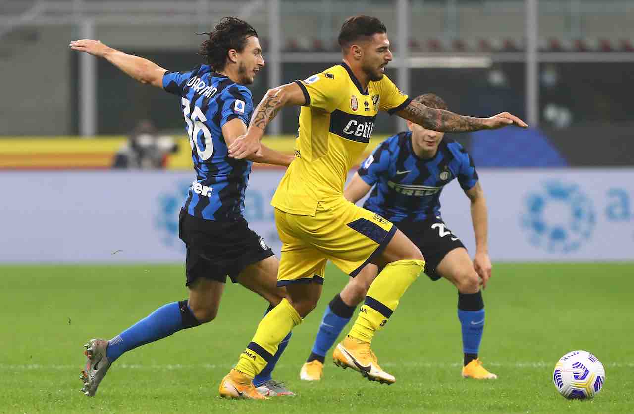 Inter-Parma, la decisione su Piccinini (Getty Images)