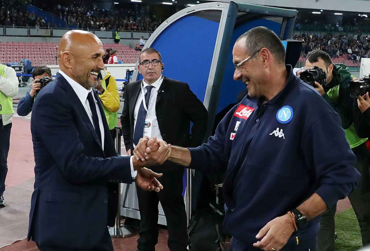 Luciano Spalletti e Maurizio Sarri (Getty Images)