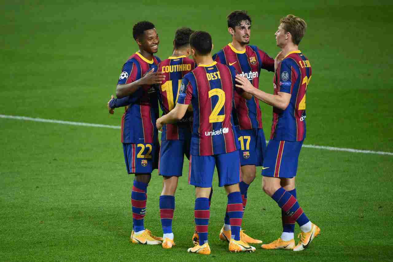 Barcellona, gol e assist: Ansu Fati da record in Champions League