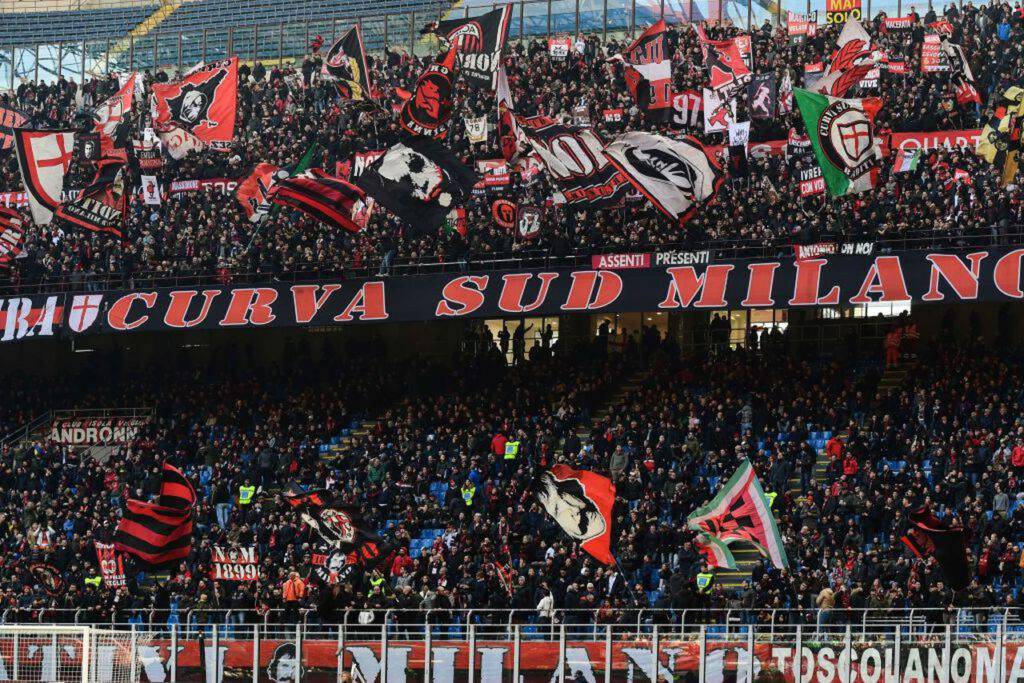 Milan-Inter, tensione a San Siro (Getty Images)