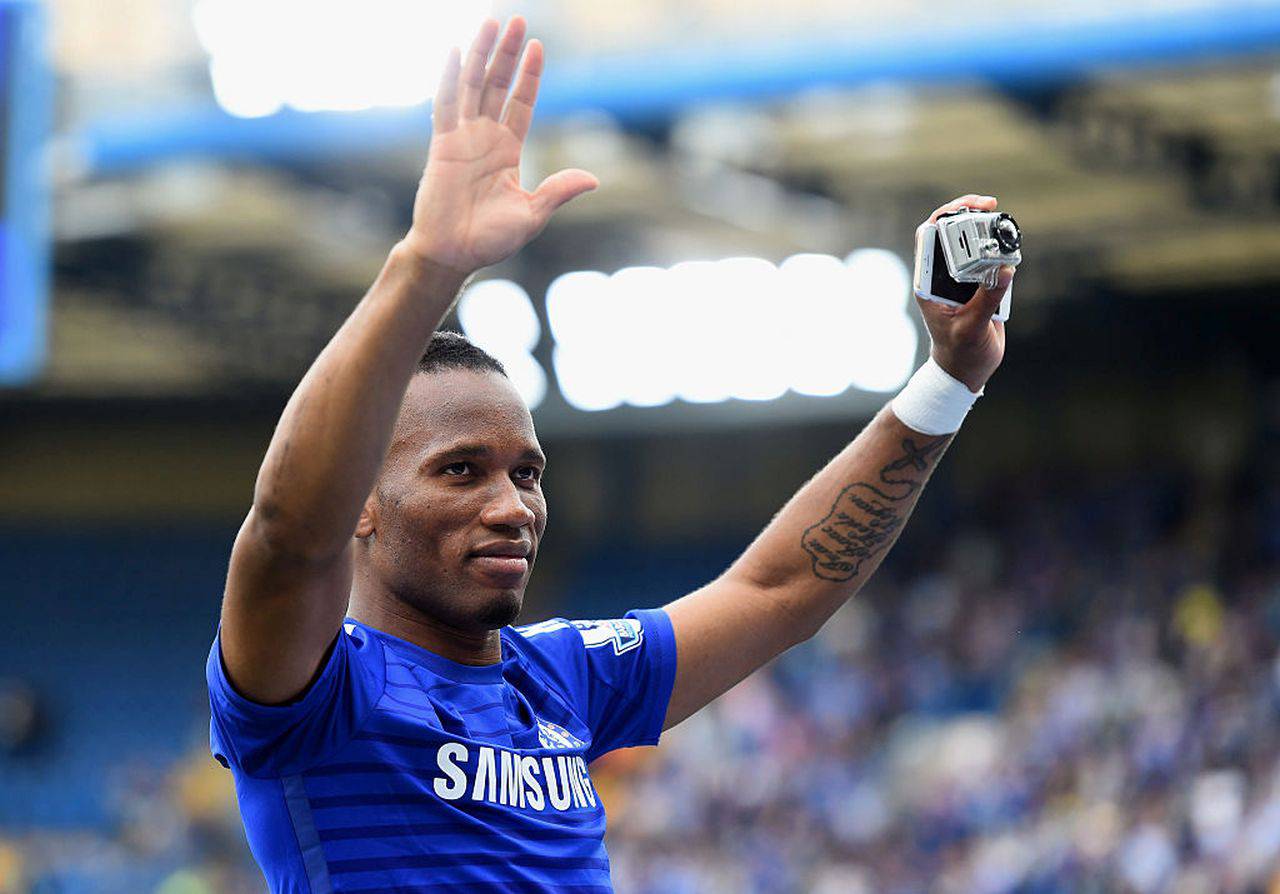 Didier Drogba gol figlio Isac 