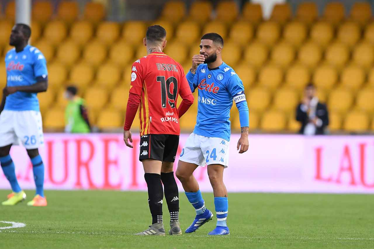 Insigne, fratelli avversari in gol: i precedenti in Serie A