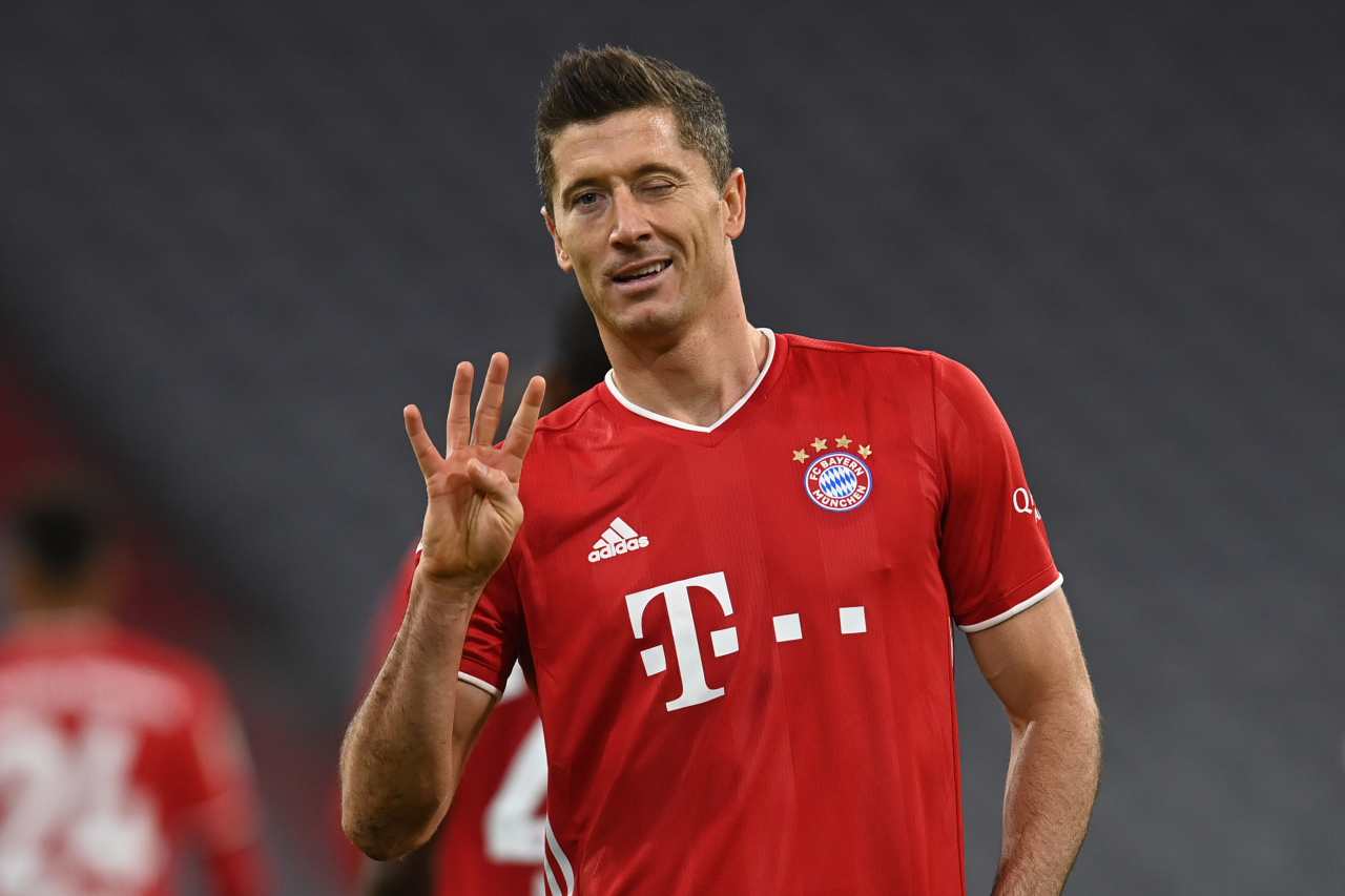 Lewandowski e Haaland, i numeri della sfida 