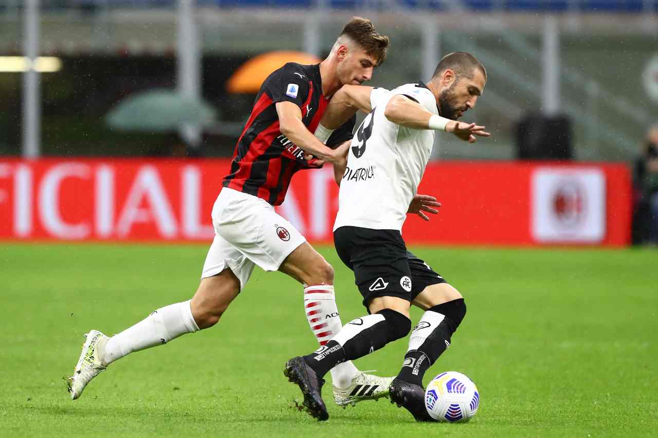 Spezia-Milan precedenti 