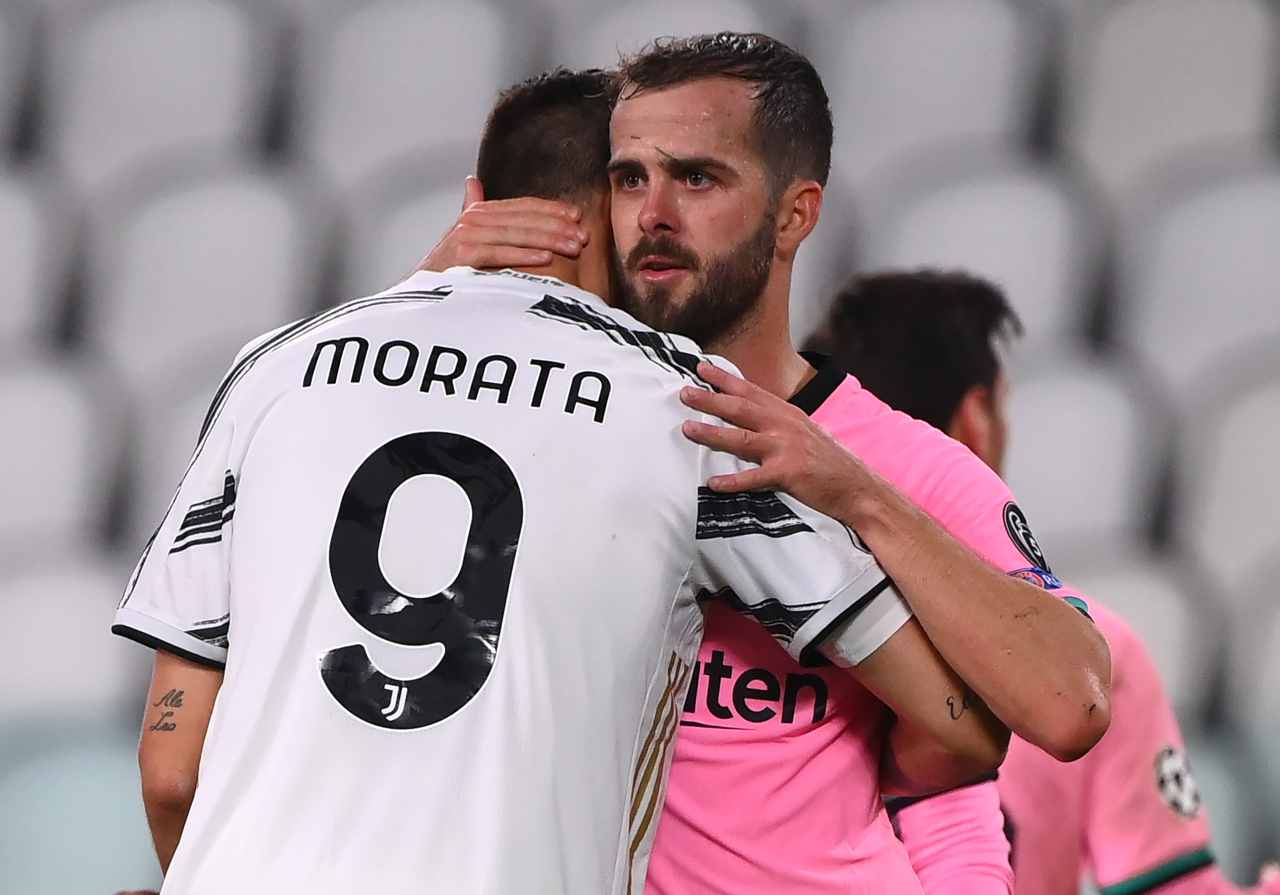 Juventus-Barcellona: Morata tre gol annullati, le foto dei fuorigioco