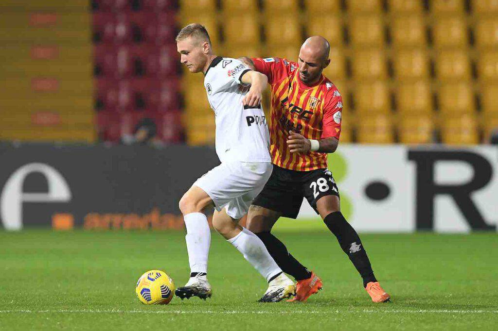 Benevento-Spezia, highlights del match (Getty Images)
