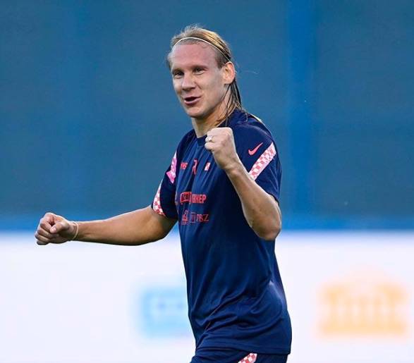 Domagoj Vida gioca un tempo positivo al coronavirus