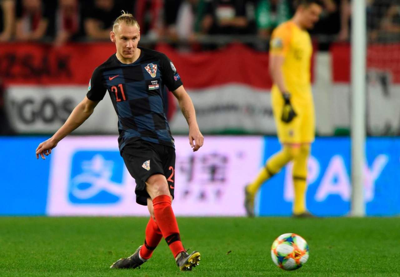 Domagoj Vida gioca un tempo positivo al coronavirus 