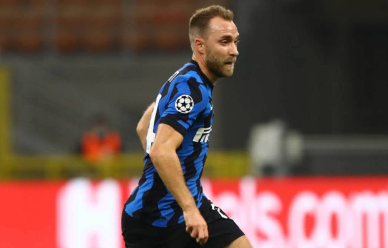 Inter, Eriksen verso la cessione: ipotesi a gennaio (Getty Images)