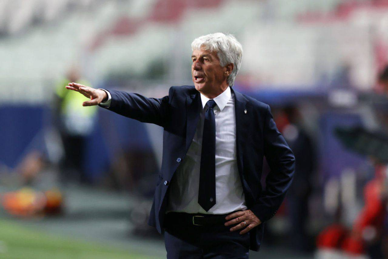 Gasperini litiga con Gomez (Getty Images)