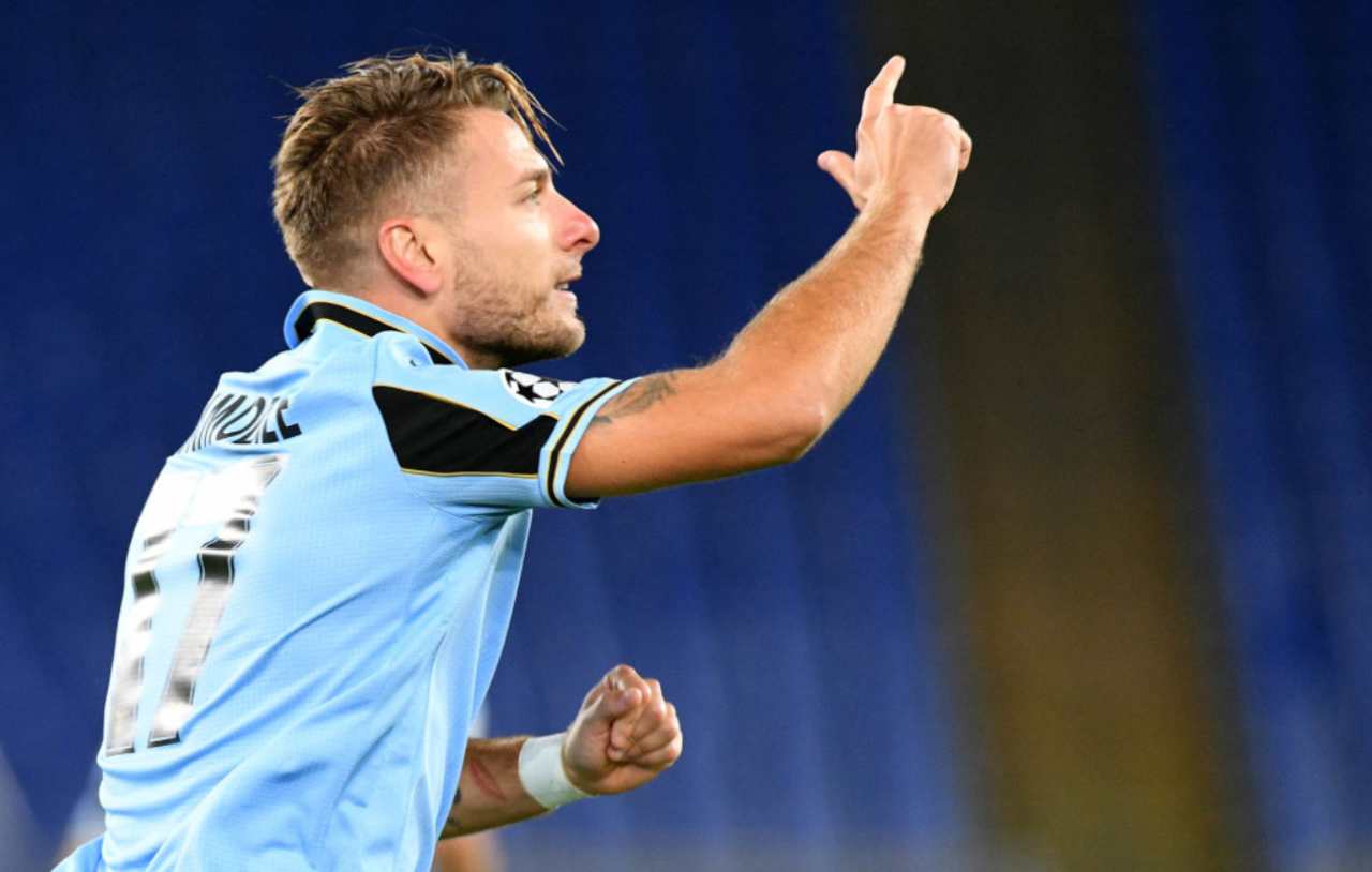 Immobile ci sarà in Lazio-Fiorentina (Getty Images)